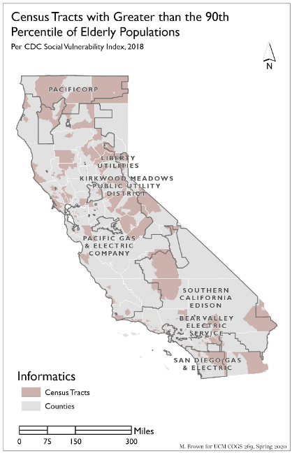 Elderly Population Map